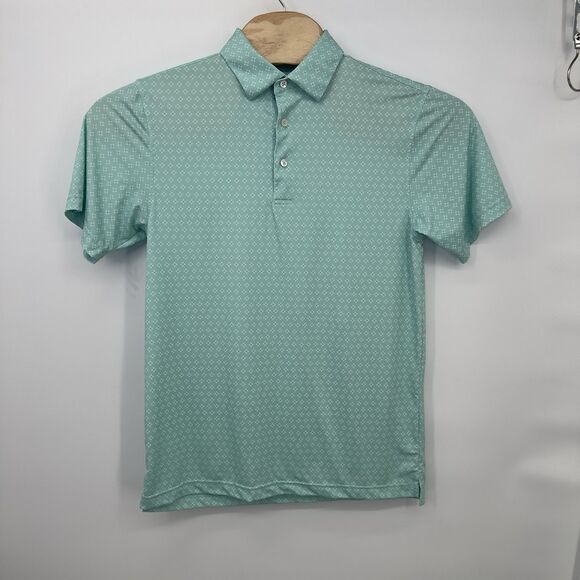 Full TurnThe Frisco Polo Mens S Floral Golf Summer Shirt style IS06808 - Picture 12 of 12
